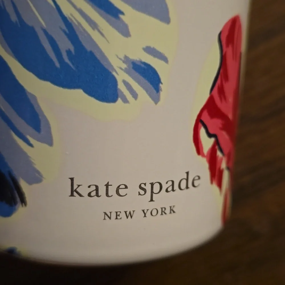 ♥️BUY 2 GET 1 FREE  Kate Spade New York Brushed Floral Stainless Steel Tumbler - Picture 7 of 9